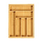 Bamboo Cutlery Organizer