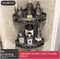 Punch-Free Bathroom Storage Rack