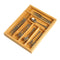 Bamboo Cutlery Organizer